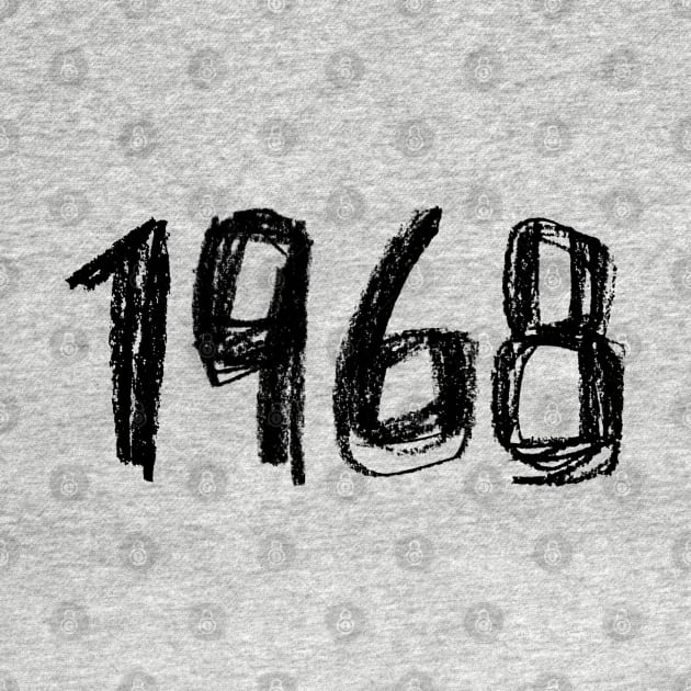 1968 Birthday, Year 1968, Born in 1968 by badlydrawnbabe